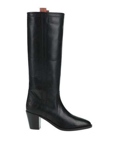 Shop Etro Woman Knee Boots Black Size 10 Soft Leather