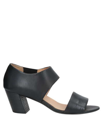 Shop Marsèll Woman Sandals Black Size 10 Calfskin