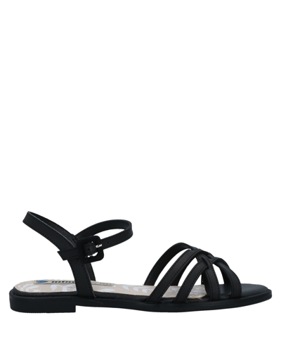 Shop Mtng Woman Sandals Black Size 7.5 Textile Fibers