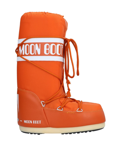 Shop Moon Boot Knee Boots In Orange