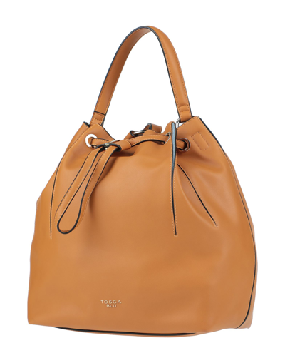 Shop Tosca Blu Backpacks In Tan