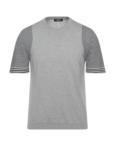 Shop +39 Masq Man Sweater Grey Size Xl Cotton