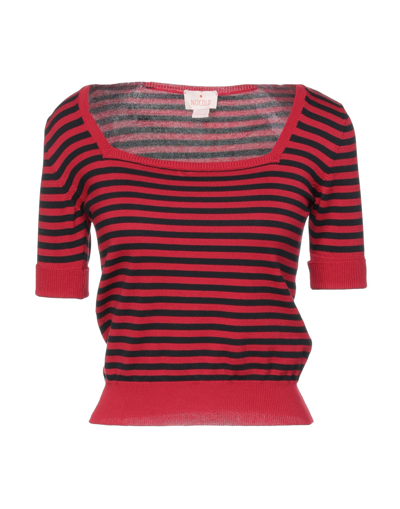 Shop Nocold Woman Sweater Red Size M Mako Cotton