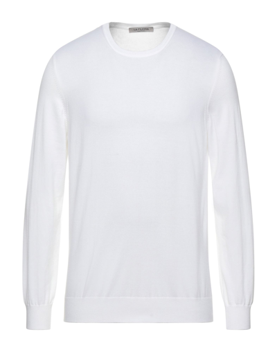 Shop La Fileria Sweaters In White
