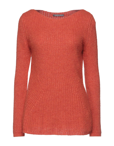 Shop Amelie Rêveur Woman Sweater Orange Size S Acrylic, Polyamide, Wool, Viscose