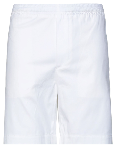 Shop Mauro Grifoni Shorts & Bermuda Shorts In White