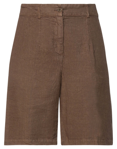 Shop Aspesi Shorts & Bermuda Shorts In Brown