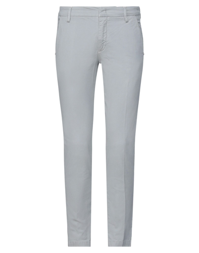 Shop Gabardine Pants In Grey