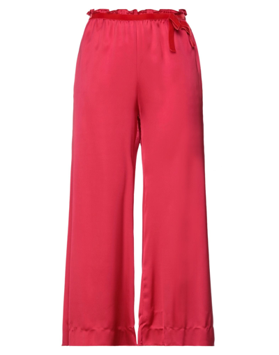 Shop Virna Drò® Virna Drò Woman Pants Red Size 2 Viscose, Elastane