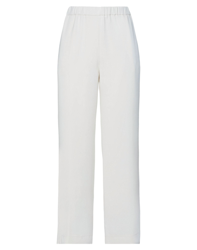 Shop Diane Krüger Woman Pants Ivory Size 10 Polyester In White