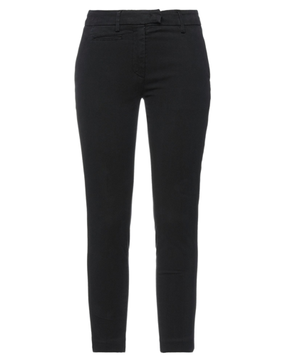 Shop Dondup Woman Pants Black Size 32 Cotton, Lyocell, Elastane