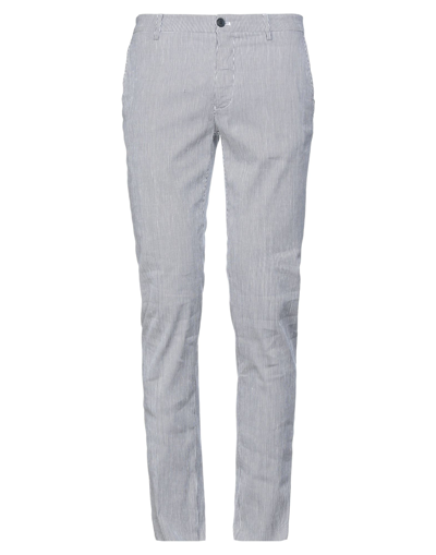 Shop Mason's Man Pants White Size 40 Cotton, Linen, Elastane