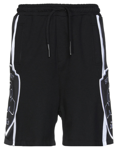 Shop But Not Man Shorts & Bermuda Shorts Black Size L Cotton