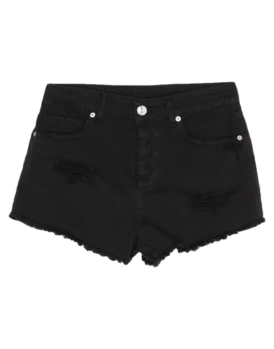 Shop Aniye By Woman Denim Shorts Black Size 26 Cotton