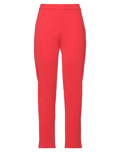 Shop Moschino Woman Pants Red Size 6 Polyester, Polyurethane