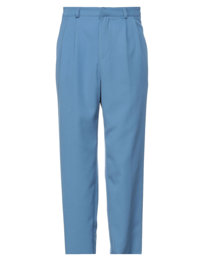 Shop The Future Man Pants Pastel Blue Size M Polyester