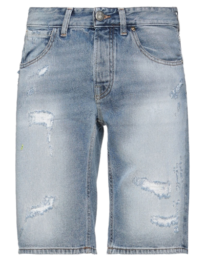 Shop Pmds Premium Mood Denim Superior Denim Shorts In Blue