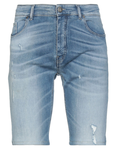 Shop Pmds Premium Mood Denim Superior Denim Shorts In Blue