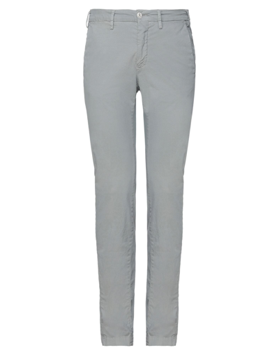 Shop Mason's Man Pants Grey Size 28 Cotton, Elastane