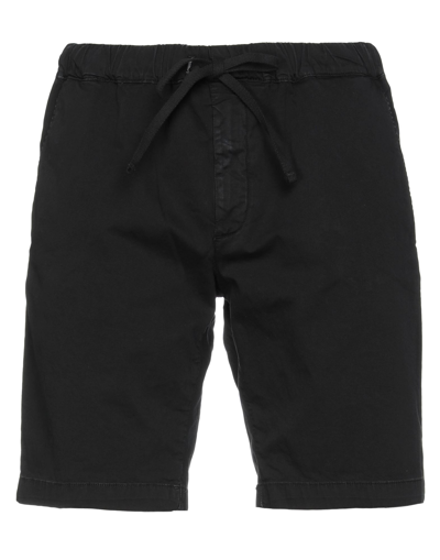 Shop Modfitters Man Shorts & Bermuda Shorts Black Size L Cotton, Elastane