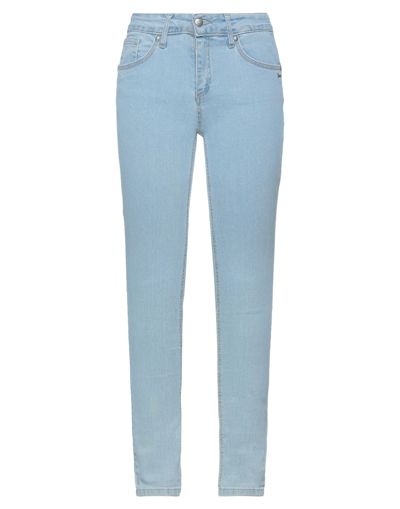 Shop Berna Woman Jeans Blue Size 4 Cotton, Elastane