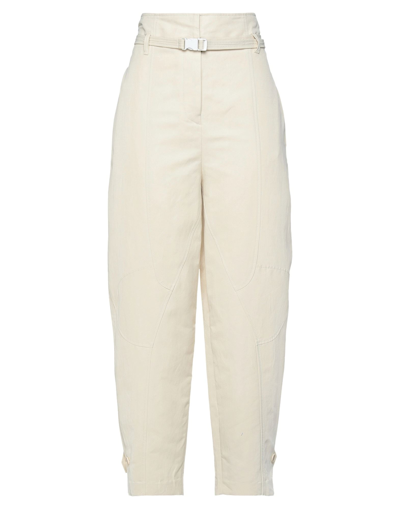 Shop Stella Mccartney Woman Pants Beige Size 4-6 Polyamide, Cotton, Linen
