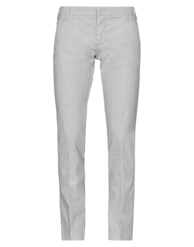 Shop Entre Amis Man Pants Light Grey Size 30 Cotton, Linen, Polyester, Elastane