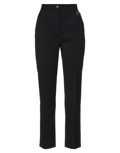 Shop Dolce & Gabbana Woman Pants Black Size 2 Virgin Wool, Elastane