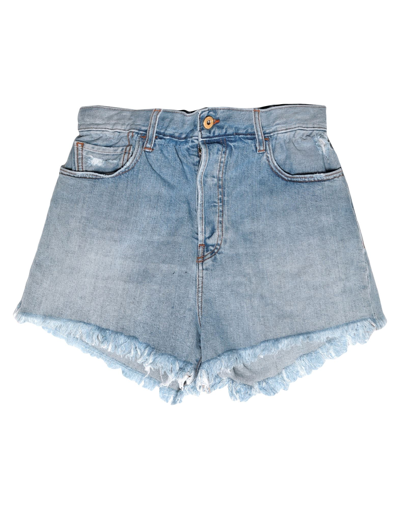 Cycle Denim Shorts In Blue