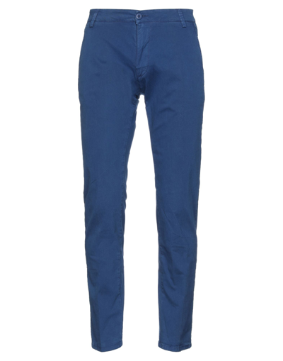 Shop Modfitters Man Pants Blue Size 29 Cotton, Elastane