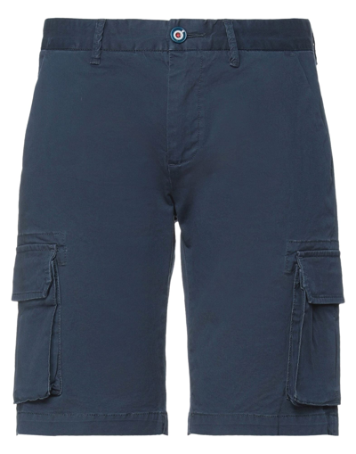 Shop Fred Mello Shorts & Bermuda Shorts In Dark Blue