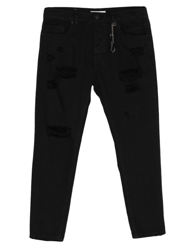 Shop Imperial Man Denim Pants Black Size 26 Cotton