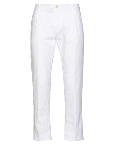Shop Original Vintage Style Man Pants White Size 30 Linen, Cotton