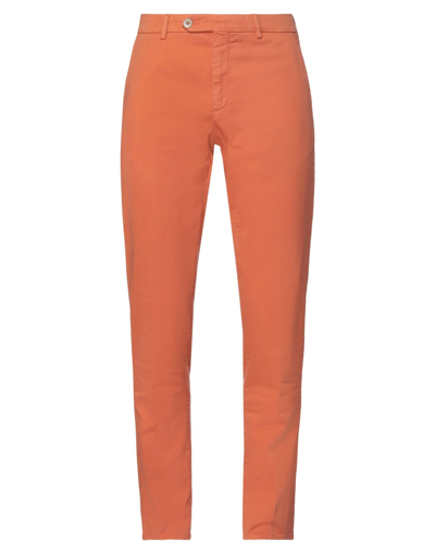 Shop Gta Il Pantalone Man Pants Orange Size 30 Cotton, Elastane