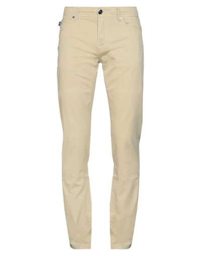 Shop Tramarossa Man Pants Beige Size 32 Cotton, Elastane