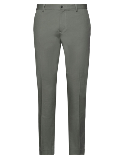 Shop Daniele Alessandrini Homme Pants In Military Green