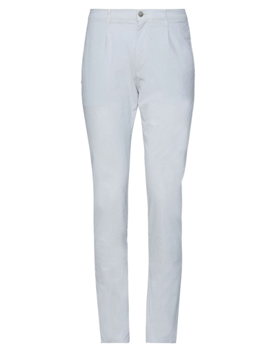 Shop Grey Daniele Alessandrini Man Pants Light Grey Size 34 Cotton, Elastane