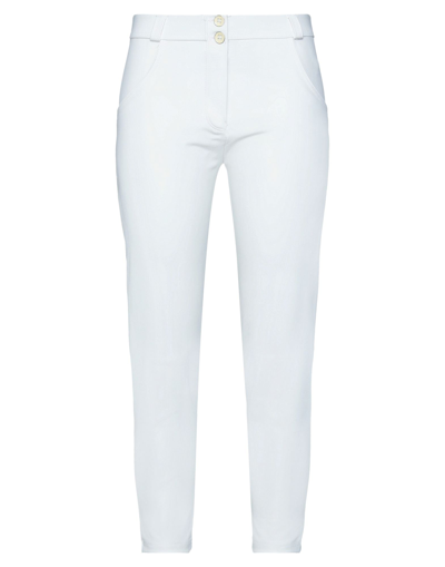 Shop Freddy Woman Pants White Size M Polyester, Elastane