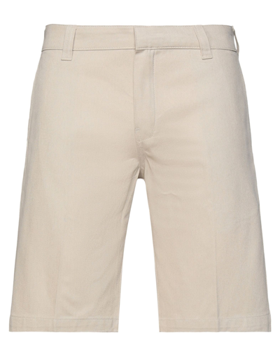 Shop The Future Man Shorts & Bermuda Shorts Sand Size S Cotton In Beige