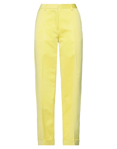 Shop Mauro Grifoni Pants In Yellow