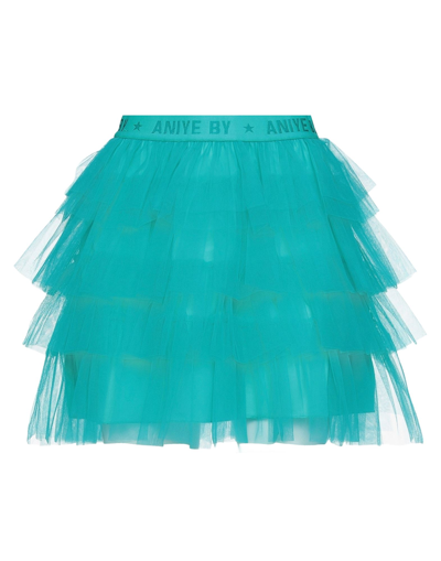 Shop Aniye By Woman Mini Skirt Emerald Green Size 8 Polyamide, Elastane