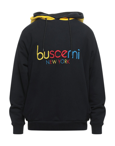 Shop Buscemi Sweatshirts In Dark Blue