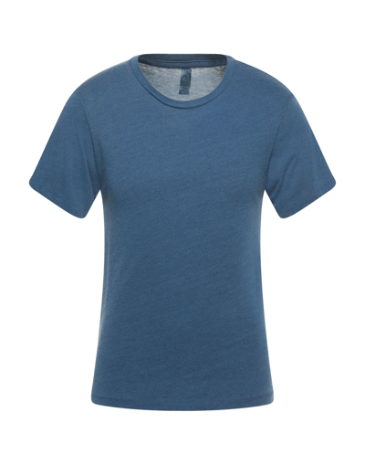 Shop Alternative Man T-shirt Slate Blue Size S Cotton, Polyester