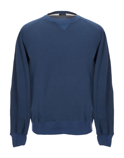 Shop People (+)  Sweatshirts In Dark Blue