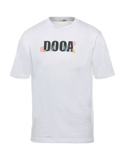 Shop Dooa Man T-shirt White Size Xxl Cotton