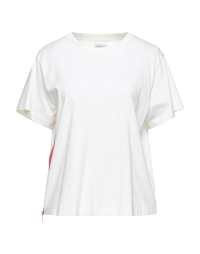Shop The Editor Woman T-shirt White Size Xs Cotton