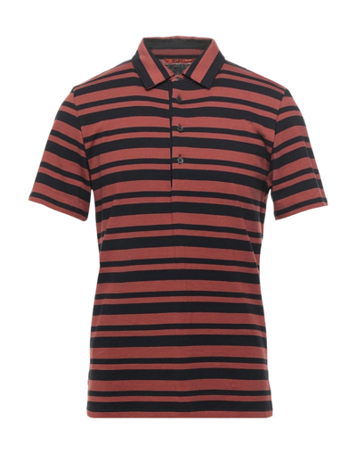 Shop Barena Venezia Barena Man Polo Shirt Rust Size Xs Cotton In Red