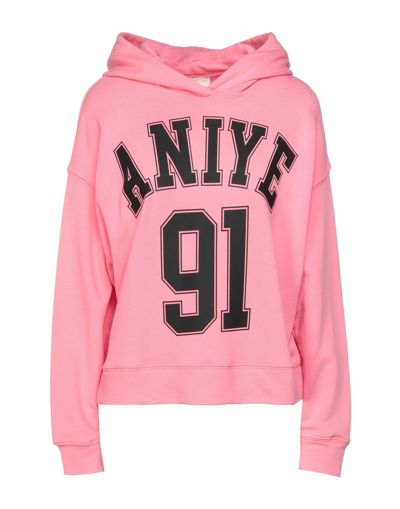 Shop Aniye By Woman Sweatshirt Pink Size 8 Cotton