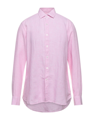 Shop Bagutta Shirts In Pink