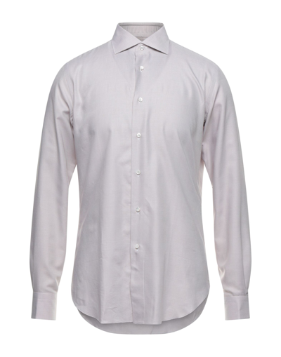 Brioni Shirts In Beige